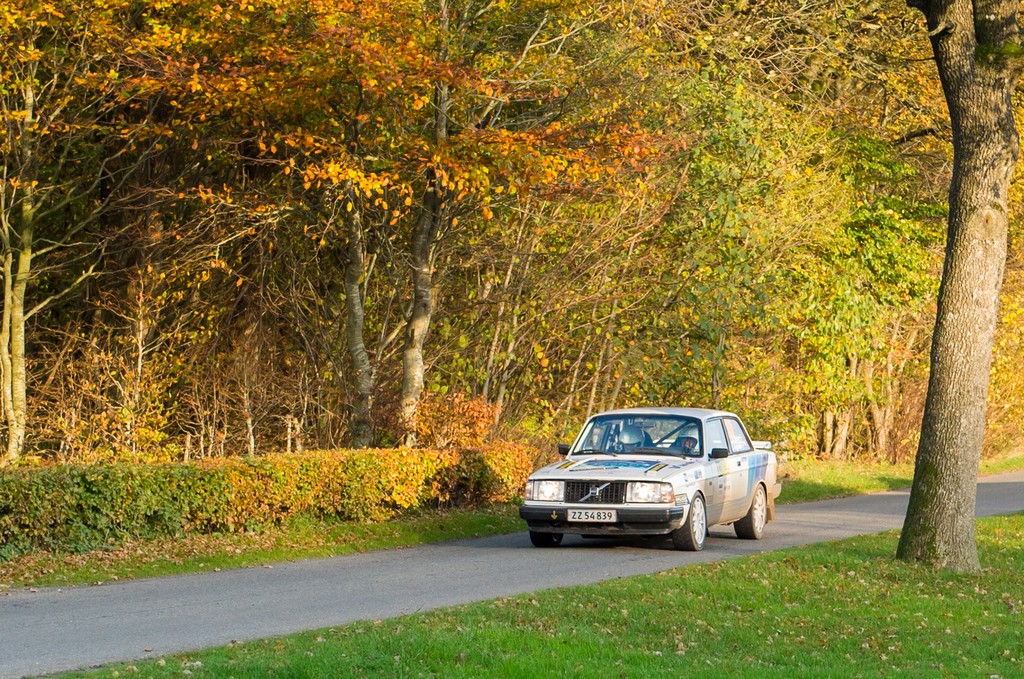 Kurt Mejer i Rally Denmark 2014
(Foto: Historisk Rally Team Mejer)